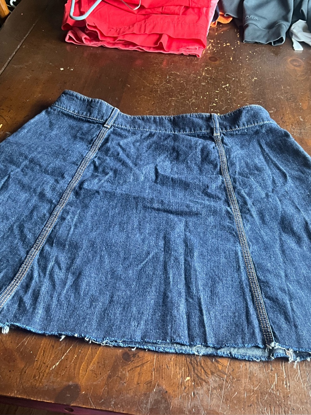 Talbots size 10 petite jean skirt